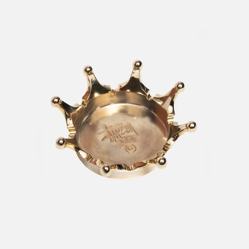 Stussy Crown Ashtray Brass